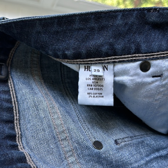 USA Hudson jeans, Beth midrise baby boot two button closure, size 29 - Picture 8 of 11